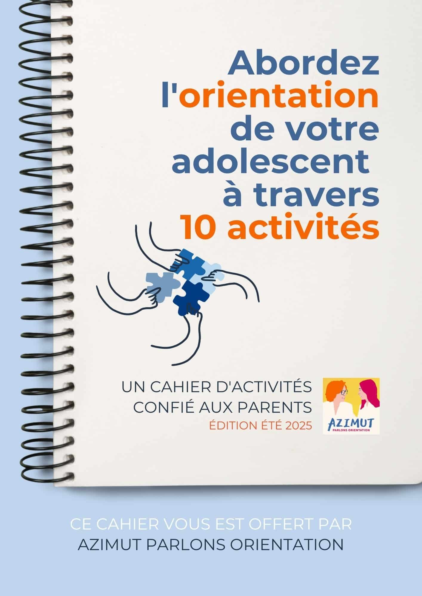 couverture cahier été 2025