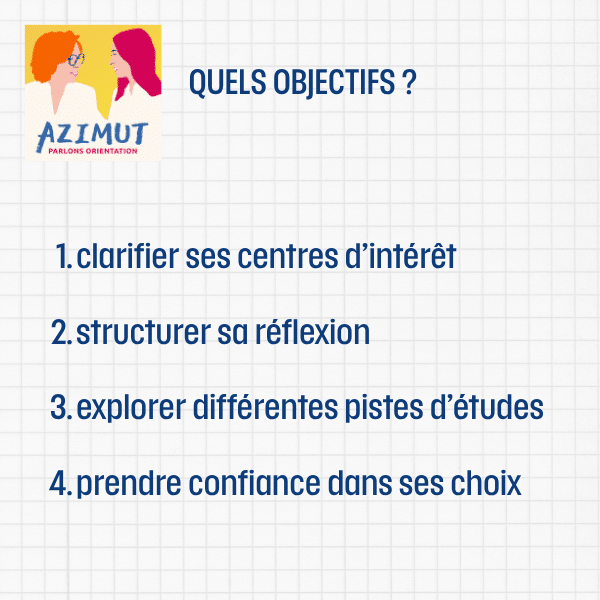 Coach en orientation scolaire - objectifs