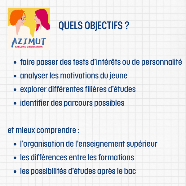 Conseiller en orientation indépendant - objectifs
