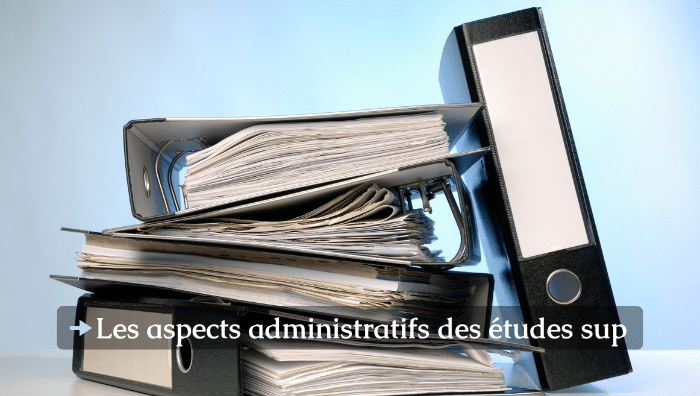 FOCUS S15 aspects administratifs des études sup