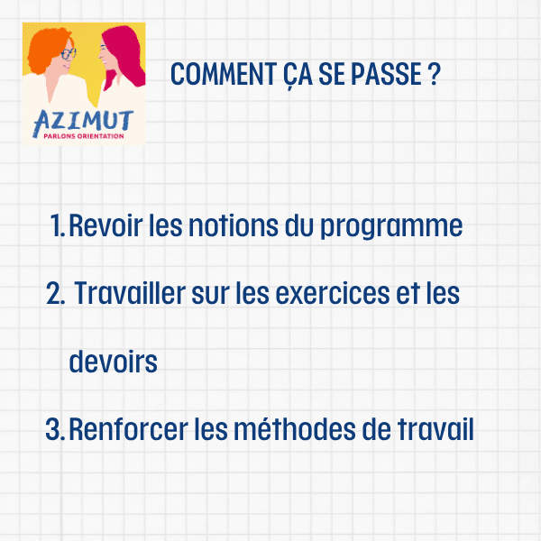 Professeur de soutien scolaire - accompagnement