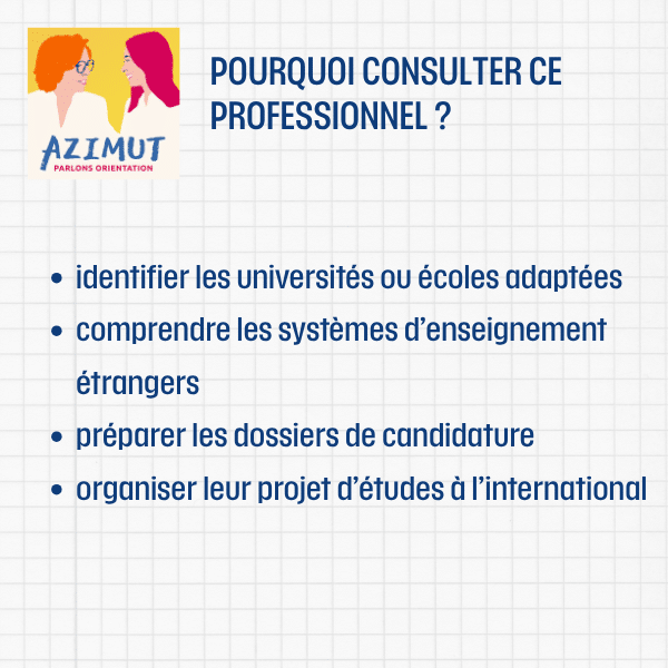 Spécialiste des études à l’étranger Spécialiste des études à l’étranger