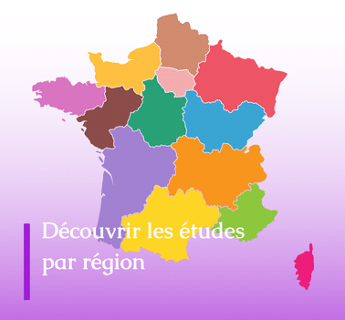 _ Découvrir les études par région Régions de France
