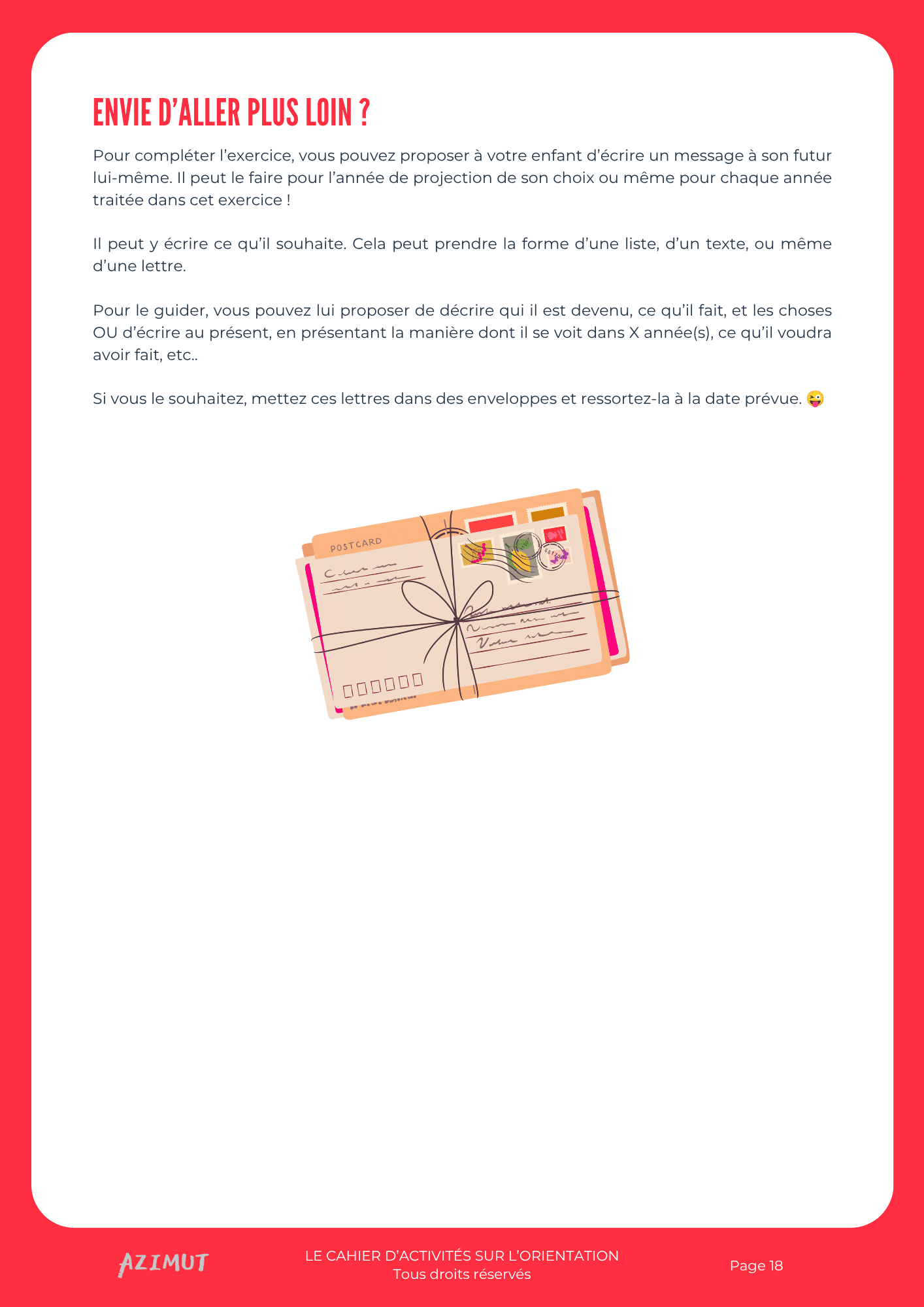 Qui seras-tu dans quelques années ? activité 1 page 2