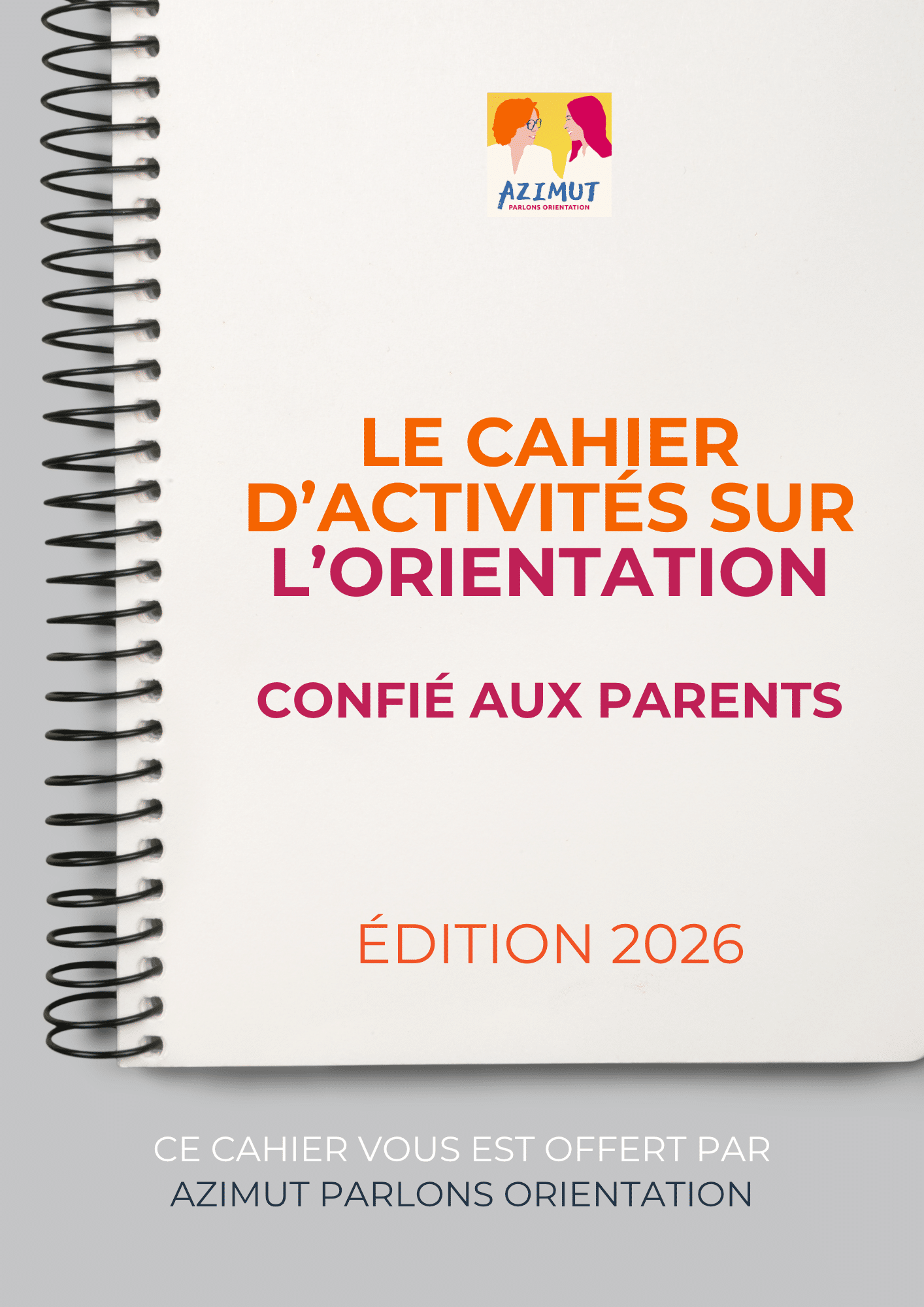 couverture cahier activités 2026