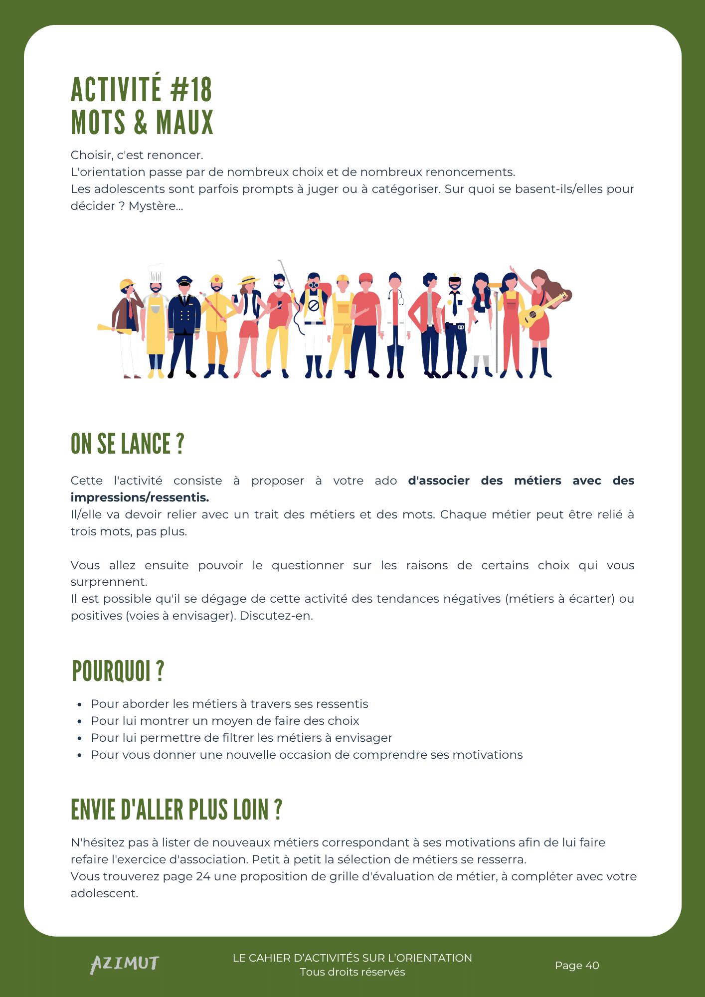 mots et maux activité page 1