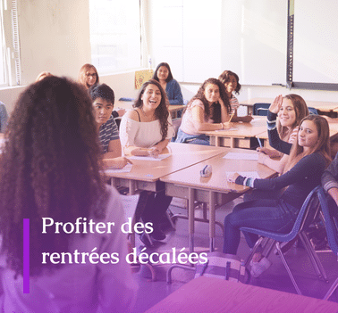 profiter des rentrées décalées