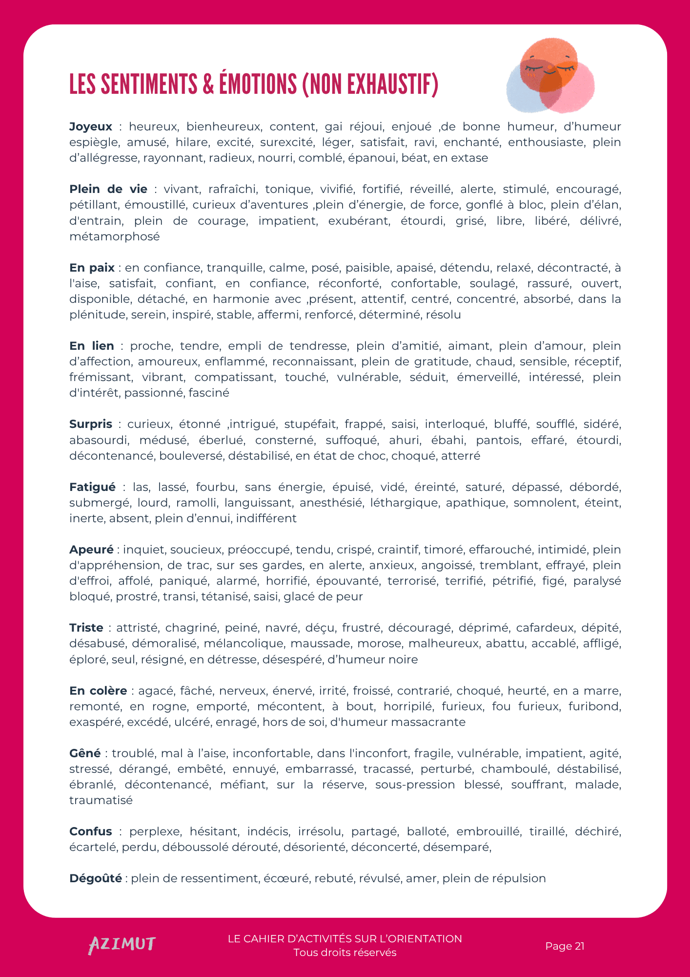 sortir du cadre activité page 3